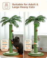 PAWZ Road 33" Cat Tree Tower Scratching Post Sisal Covered Scratcher Cats Toys