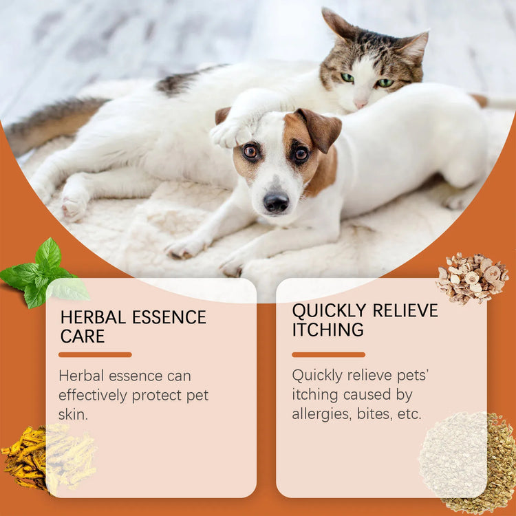 New Pet Antiitch Antiallergic Cream Skin Soothing Recovery Care Herbal Nourishing Cream Desechos Y Limpieza Del Hogar Aseo Para