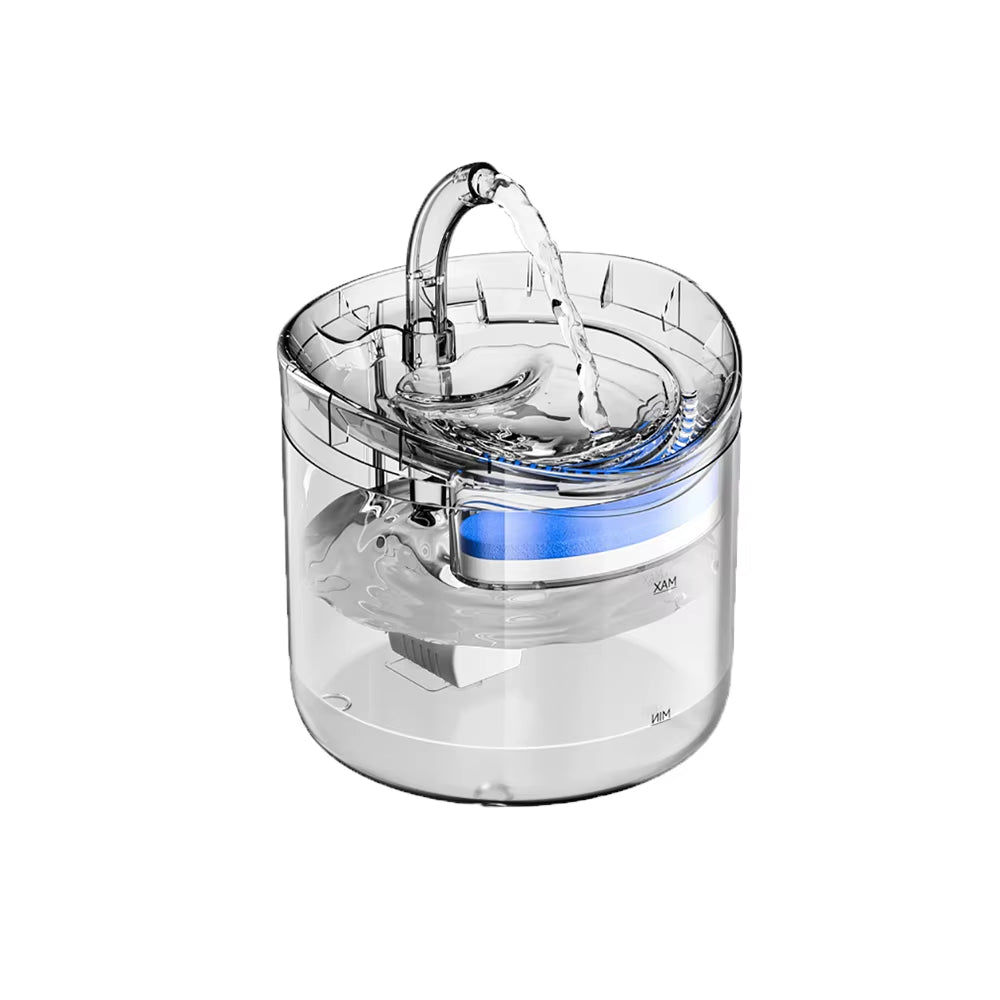 2L Pet Cat and Dog Drinker Activated Carbon Filter USB Powered Automatic Pet Feeder Motion Sensor Bowl Pet Silent Drinking Bowl