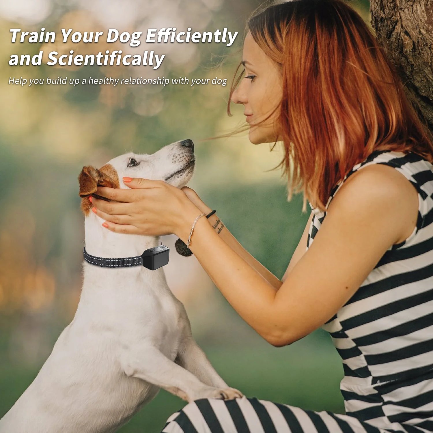 Shock Collar with Remote 1000Ft, 4 Modes Beep Vibration Shock Dog Training Collar,Ipx7 Waterproof Dog Bark Collar for Training Small Medium Large Dogs