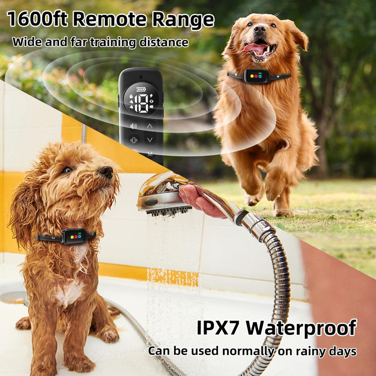 Shock Collar for Dog - Training E Collar with Remote for Small Medium Large D...