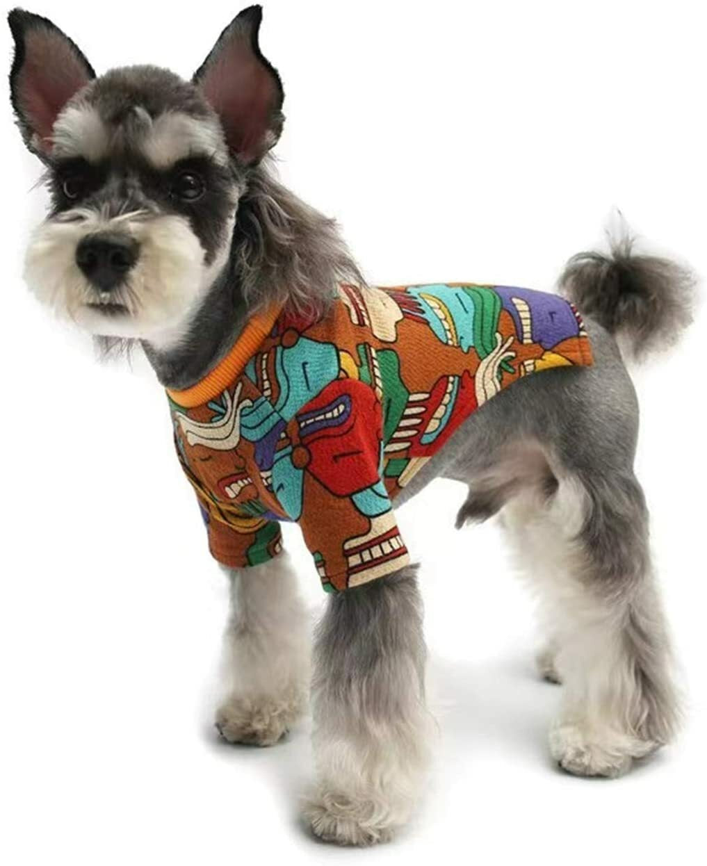 Pet Dog Shirt Hip Hop Cool Style Pure Cotton Texture Breathable Elastic-Pet Gift