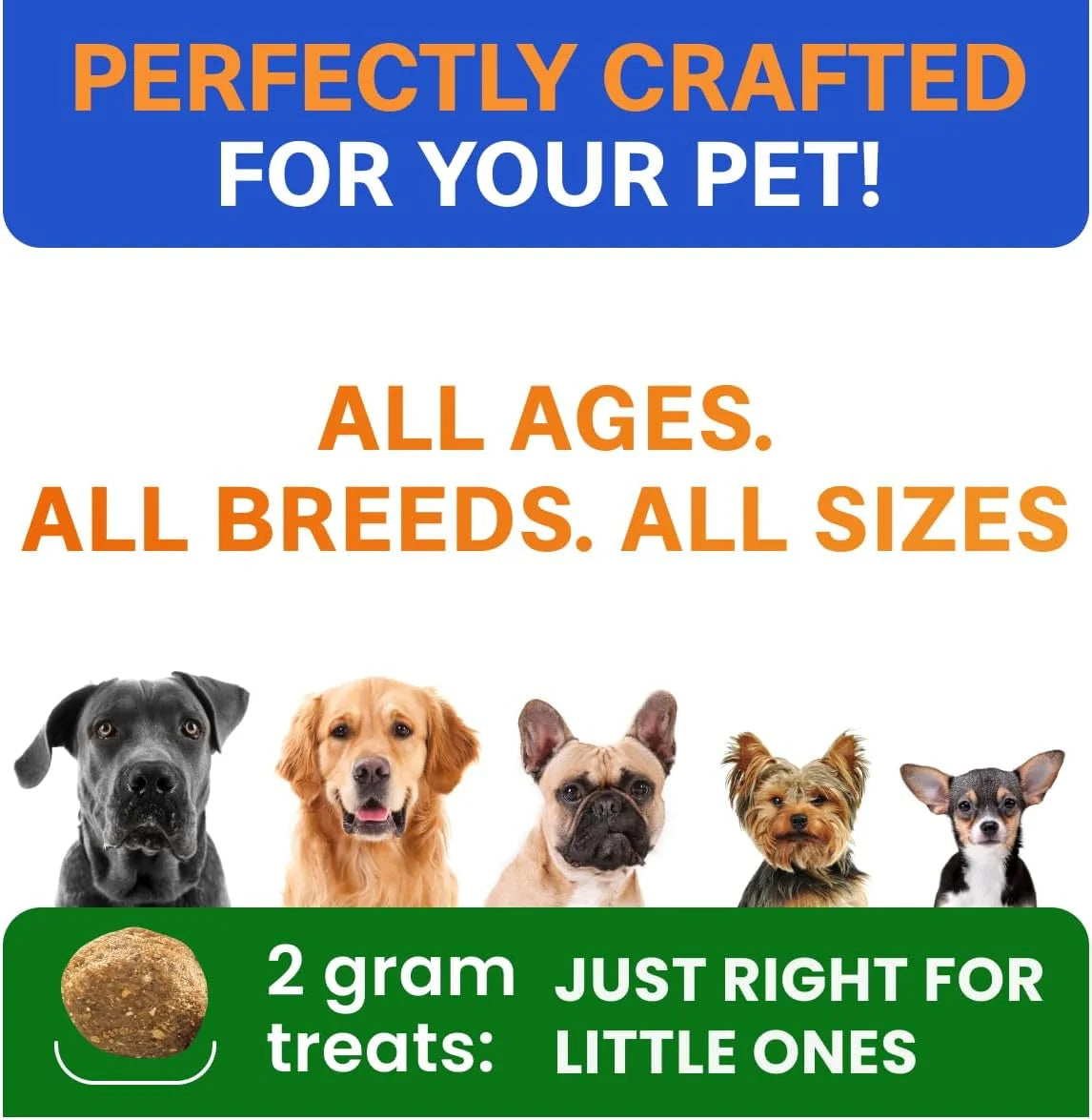 Vet Strength Dog Probiotics Chews - Gas, Diarrhea, Allergy, Constipation, Upset Stomach Relief, with Digestive Enzymes + Pumpkin + Prebiotics - Chewable Fiber Supplement - Improve Digestion, Immunity