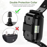 Dog Training Collars, Dog Shock Collar with Remote 2600 Feet, 3 Modes Beep Vibration Shock, IPX7 Waterproof, LED Light, USB Charging, Dog Bark Collar for Training Small Medium Large Dogs