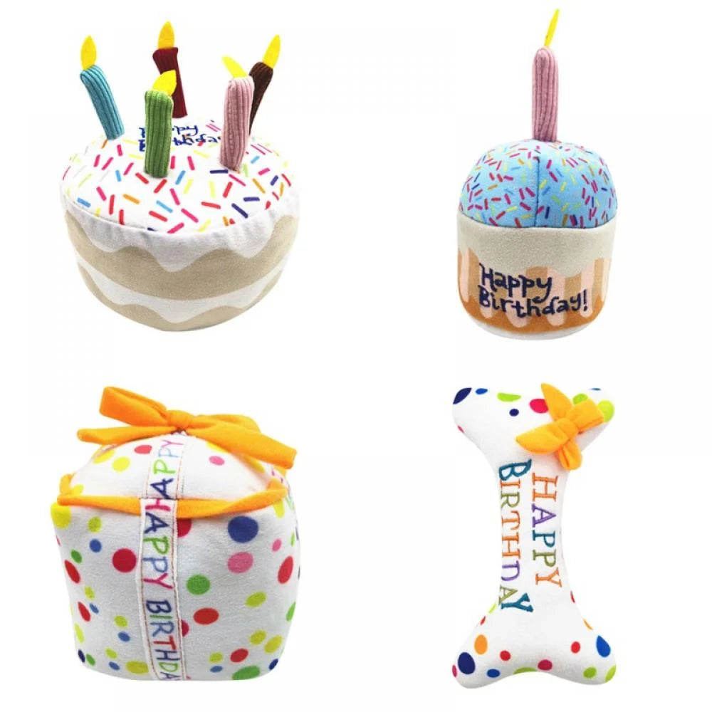 Pet Bite Resistant Squeak Toys - Celebrate Your Dog&