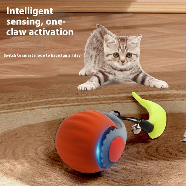 Interactive Gravity Sensor Cat Toy Ball