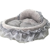 Practical Fashion Decorative Warm Dog Bed Nest Portable Pets House Eye-Catching for Bedroom