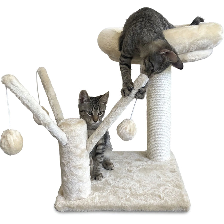 Kitty Napper & Jungle Gym Cat Scratching Post, Perch, Toy, Sisal Post