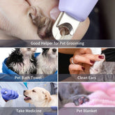 Pet Grooming Hammock Harness for Nail Trimming, with Nail Clippers, Nail File, Comb,Breathable Dog Grooming Hammock Restraint Bag, Dog Grooming Sling Helper for Large Dogs Nail Trimming/Clipping