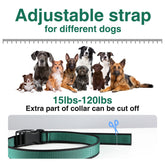 Dog Shock Collar 2 Remotes, Waterproof Rechargeable Electric Dog Training Collar with Remote, 2000Ft 3 Modes Beep Vibration Safe Shock,Green