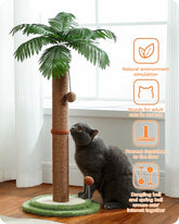PAWZ Road 33" Cat Tree Tower Scratching Post Sisal Covered Scratcher Cats Toys