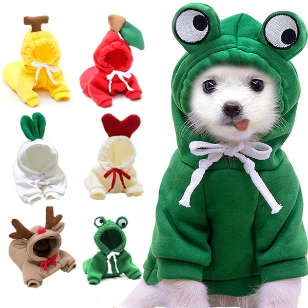 Cute Fruit Dog Hoodie