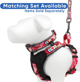 Soft Adjustable Reflective Padded Pet Dog Collar Camouflage Pink Camo Medium / Large 3/4 Inch