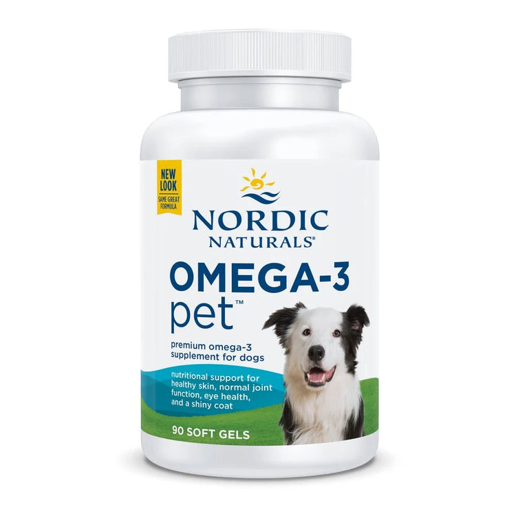 Omega-3 Pet, Soft Gels for Dogs, EPA & DHA, Fish Oil, 90 Ct