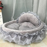 Practical Fashion Decorative Warm Dog Bed Nest Portable Pets House Eye-Catching for Bedroom