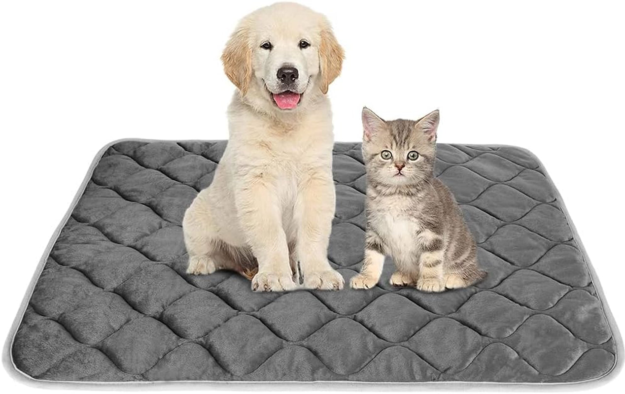 34X22 Self Warming Cat Pad - Self Heating Cat Mat Thermal Pet Bed Dog Crate Pad