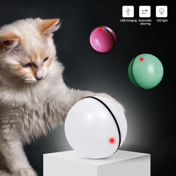 Interactive LED Laser Cat Toy Ball